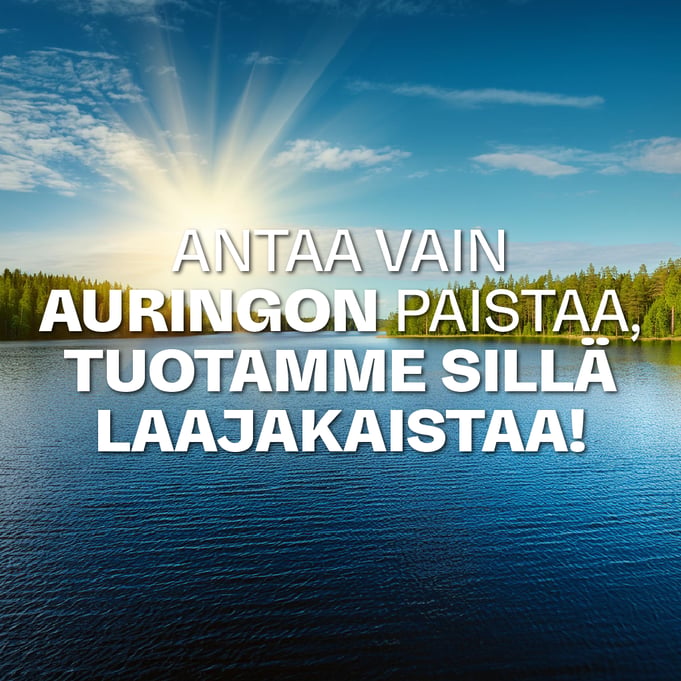 aurinko-laajakaista